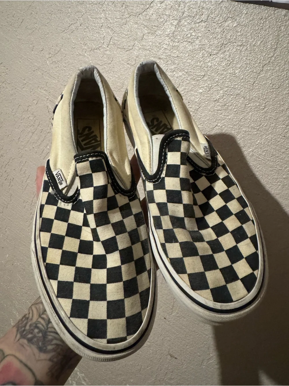 Vans Slip-On Checkered women's size 7